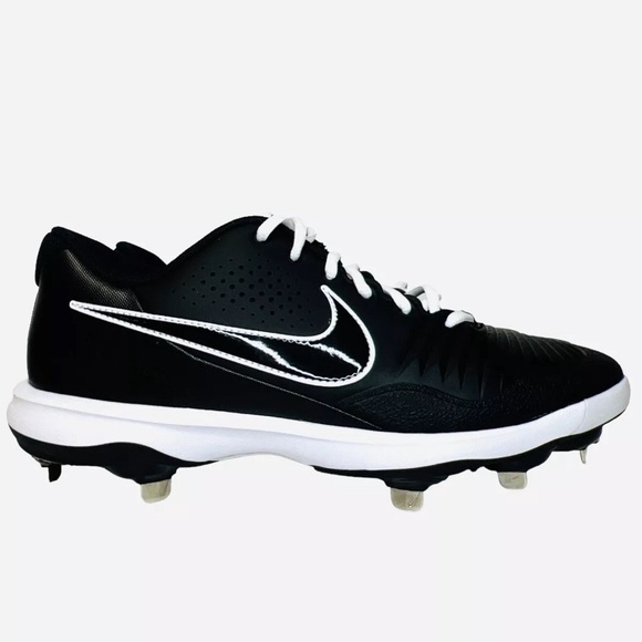 Nike Alpha Huarache 3 Varsity Low Cleats Spikes Black CT0829-003 Men’s Size 13 - Picture 2 of 10